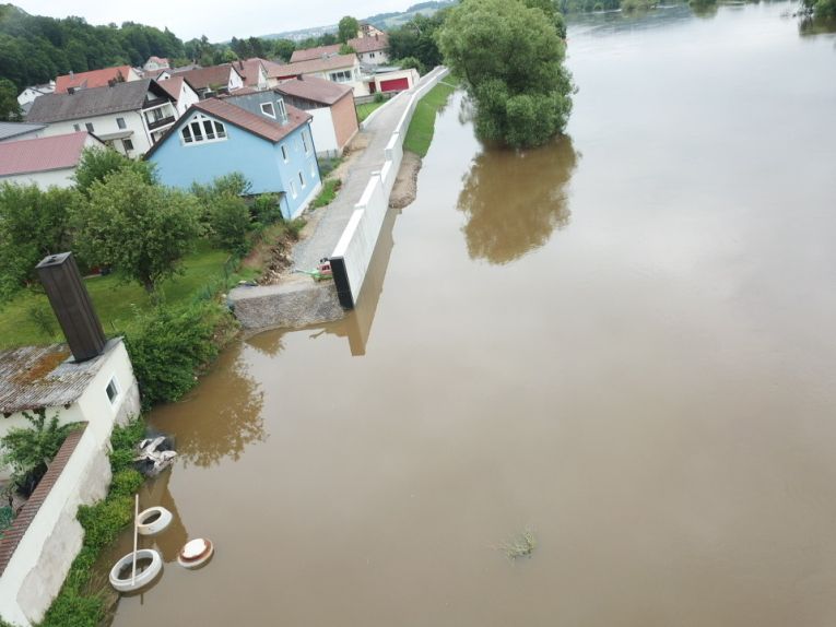 Juni-Hochwasser 2024 © Ing.-Büro Kempa Juni-Hochwasser 2024